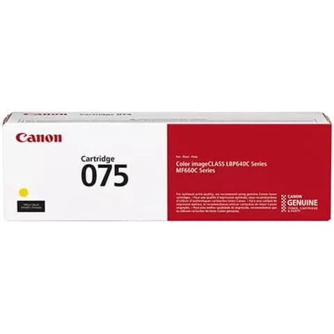 Canon 075 Y toner amarillo – imagen 2