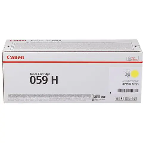Canon 059 H toner amarillo XL – imagen 2
