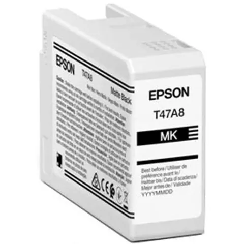 Epson T47A8 Original Negro mate – imagen 2