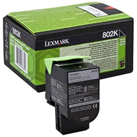 Lexmark 802K (80C20K0) toner negro – imagen 2