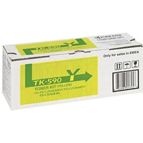 Kyocera TONER AMARILLO TK590Y – imagen 3