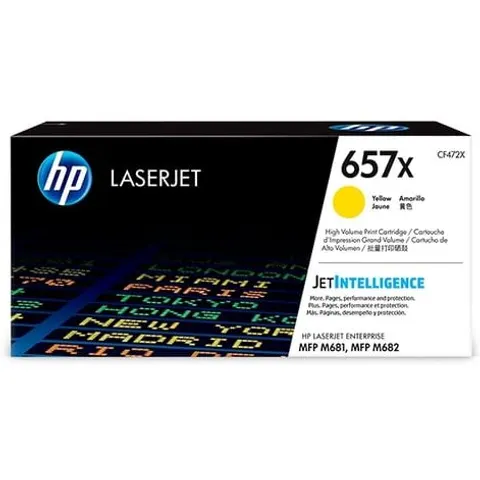 HP Toner Amarilla Alta 657X – imagen 2