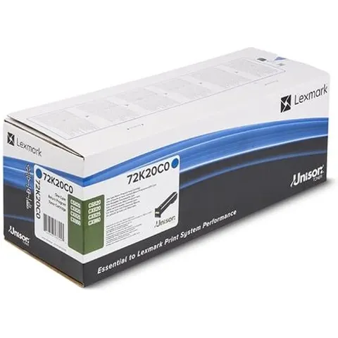 Lexmark 72K20C0 toner cian – imagen 2