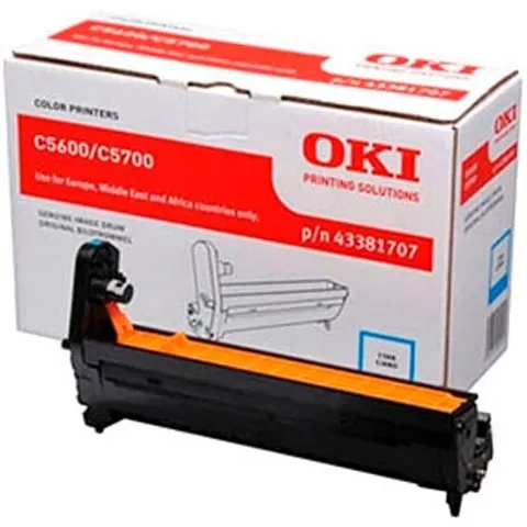 Oki 44315107 tambor cian – imagen 2
