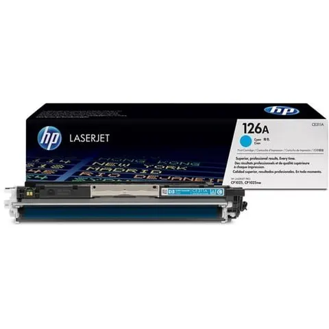 HP 126A (CE311A) toner cian – imagen 2
