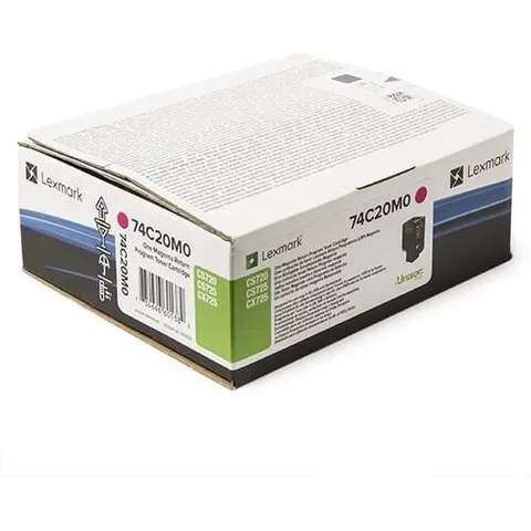 Lexmark 74C20M0 toner magenta – imagen 2