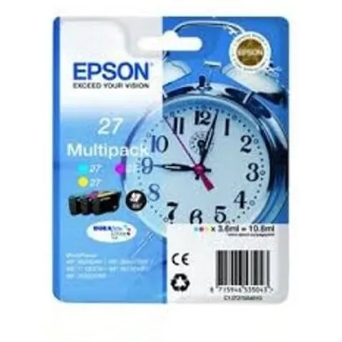 Epson 27 (T2705) multipack (C/M/Y) – imagen 2