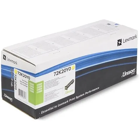 Lexmark 72K20Y0 toner amarillo – imagen 2