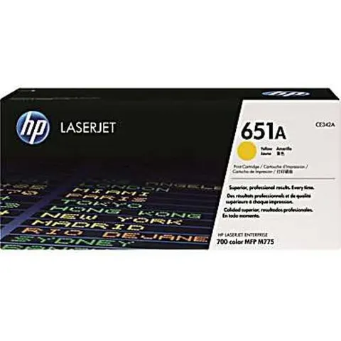 HP 651A (CE342A) toner amarillo – imagen 2