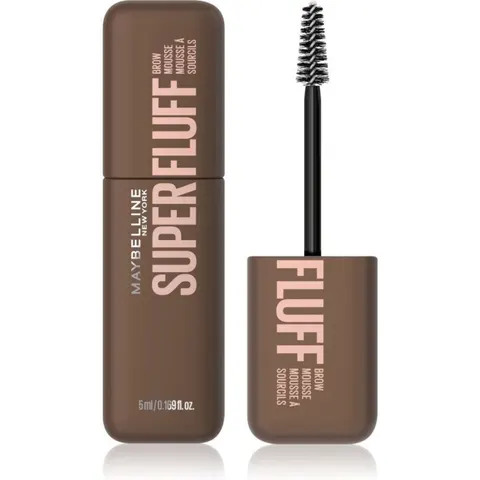 Maybelline Superfluff mascara para cejas #257-Medium Brown – imagen 5