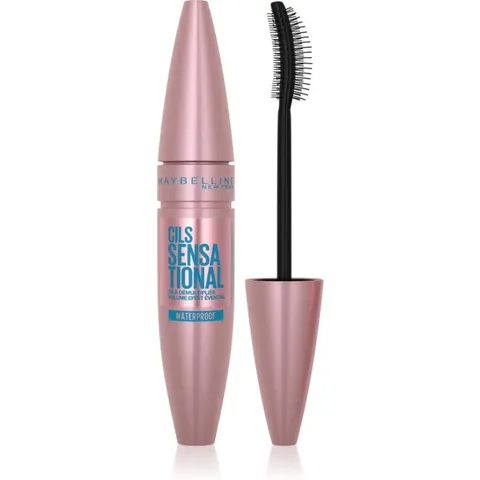 Maybelline Lash Sensational waterproof mascara #black – imagen 5