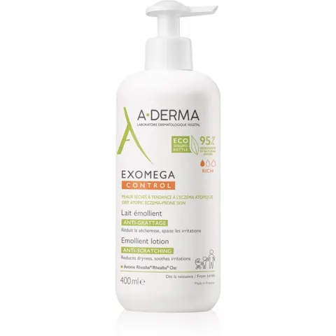 A-Derma Exomega Leche Emoliente 400ml – imagen 3