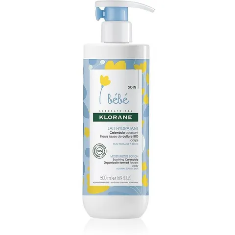 Klorane Leche corporal nutritiva para bebés 500mL – imagen 3
