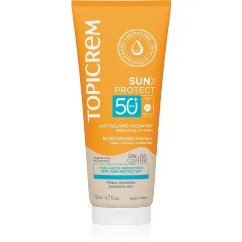 Topicrem Sun Protect Leche SPF50+ 200 ml – imagen 3