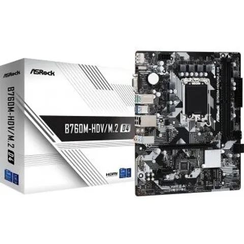 Placa base Micro-ATX B760M-HDV/ M.2 D4 - ASROCK – imagen 1