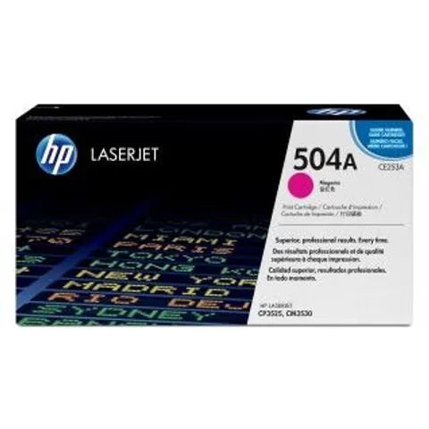 HP 504A (CE253A) toner magenta – imagen 3