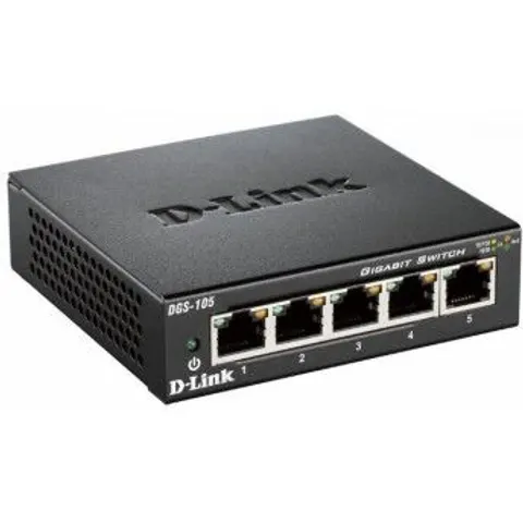 D-Link DGS-105 Negro – imagen 3
