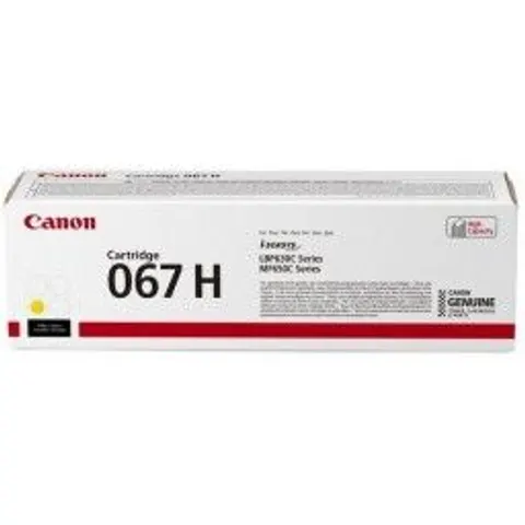 Canon 067H Original Amarillo – imagen 3