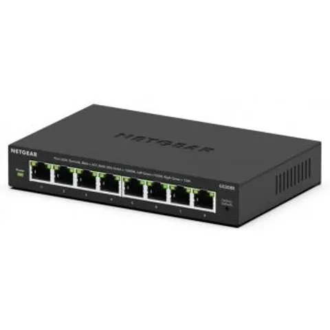 NETGEAR GS308E-4 - Switch, 8 puertos, Gigabit Ethernet – imagen 2