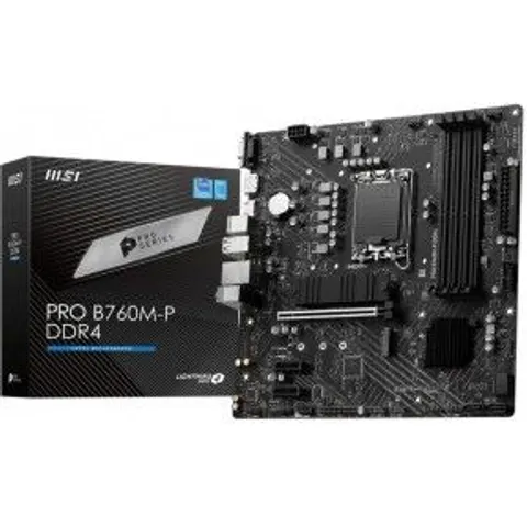 MSI Placa Base PRO B760M-P DDR4 – imagen 4