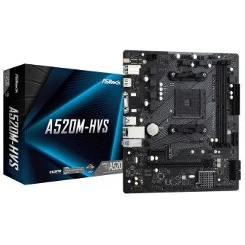 ASRock Placa Base A520M-HVS – imagen 2