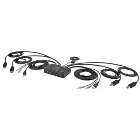 StarTech.com C2-DD46-UA2-CBL-KVM interruptor KVM Negro – imagen 2