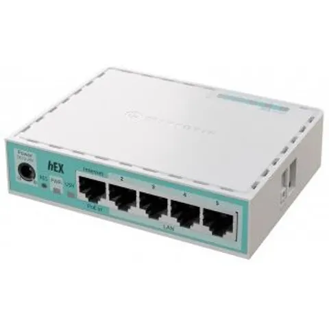 Mikrotik hEX router Gigabit Ethernet Blanco – imagen 2