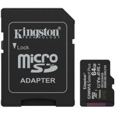 Kingston Technology 64GB microSDXC Canvas Select Plus Gen3 100MB/s A1 – imagen 3