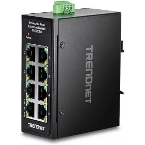 TRENDNET TRN TI-ELC80 - Switch, 8 puertos, Fast Ethernet – imagen 2