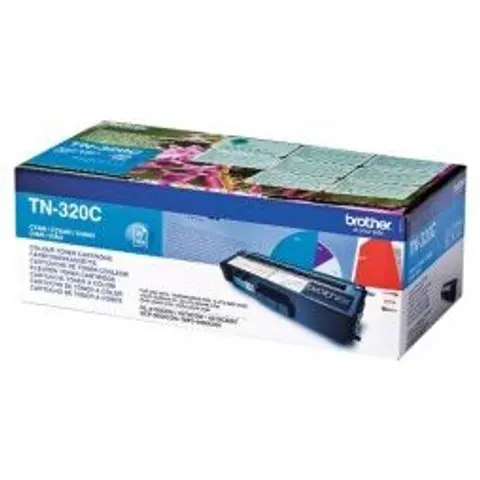 Brother TN-320C toner cian – imagen 3