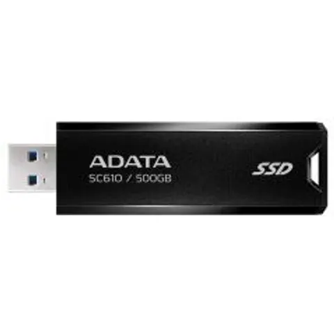 Adata SC610 - 500GB - USB Type-A - Negro – imagen 2