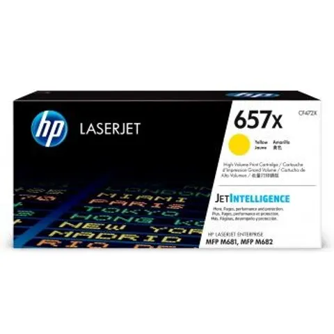 HP Toner Amarilla Alta 657X – imagen 3