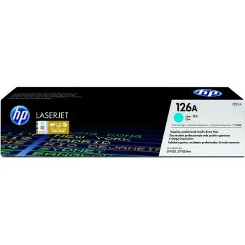 HP 126A (CE311A) toner cian – imagen 3