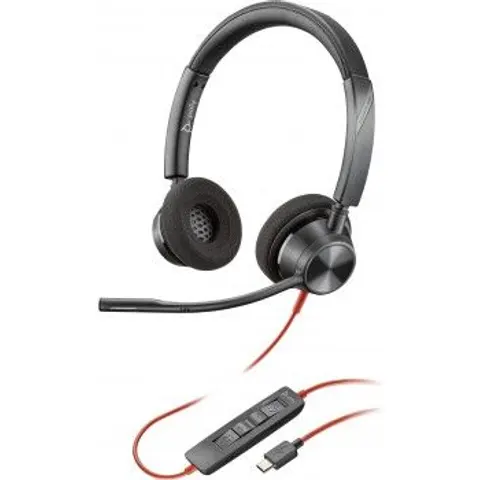 Polycom Auriculares Poly Blackwire 3320 USB-C, Mini-phone (3.5mm) – imagen 2
