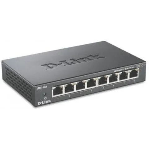 D-Link DGS-108 Negro – imagen 4
