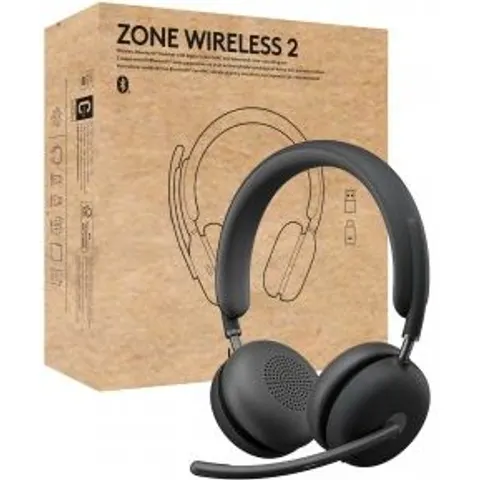 Logitech Zone Wireless 2 - auricular - USB-C a través de adaptador Bluetooth – imagen 2