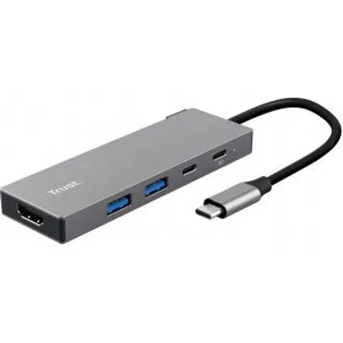 Trust 26062 hub de interfaz USB Tipo C Gris – imagen 2