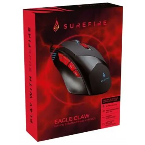 Verbatim SureFire Eagle Claw Gaming Mouse Negro – imagen 2