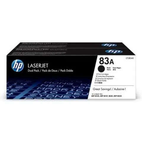Pack 2x 83A Toners (Negro) - HP – imagen 2