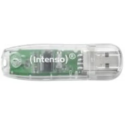 Intenso Rainbow Line 32GB - USB Type-A - Transparente – imagen 2