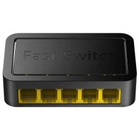 Cudy FS105D switch Fast Ethernet (10/100) Negro – imagen 2