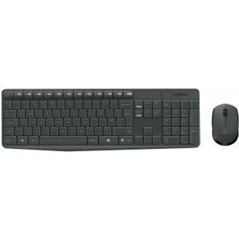 Logitech MK235 Wireless Keyboard Mouse Combo GREY – imagen 2