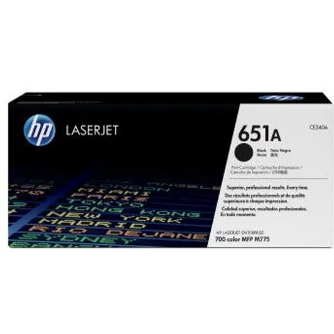 HP 651A (CE340A) toner negro – imagen 2