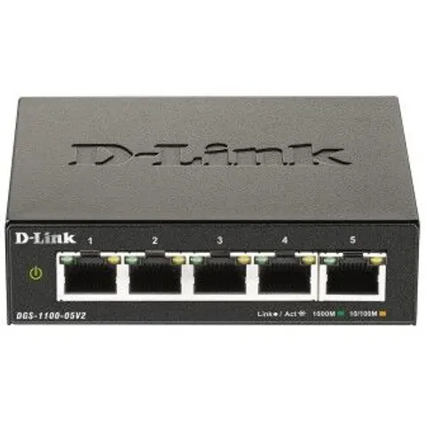 D-LINK DGS1105V2 - Switch, 5 puertos, Gigabit Ethernet – imagen 2