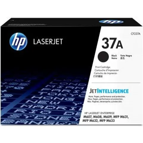 HP toner negro 37A – imagen 3