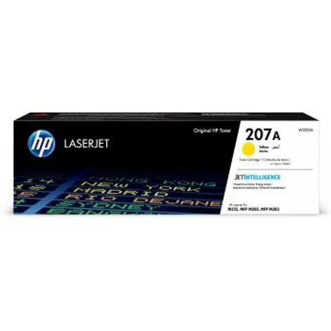 HP 207A Original Amarillo – imagen 3