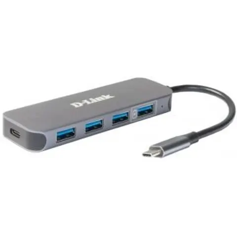D-Link DUB-2340 hub de interfaz USB Tipo C 5000 Mbit/s Gris – imagen 2