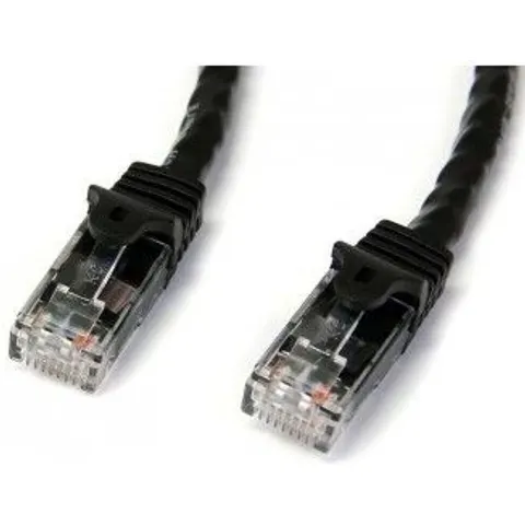 Startech.C 0.5M BLACK SNAGLESS CAT6 UTP – imagen 2