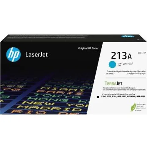 HP 213A (W2131A) toner cian – imagen 3