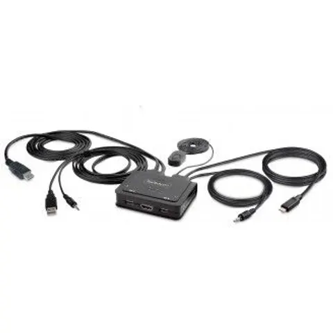 StarTech.com C2-H46-UAC-CBL-KVM interruptor KVM Negro – imagen 2